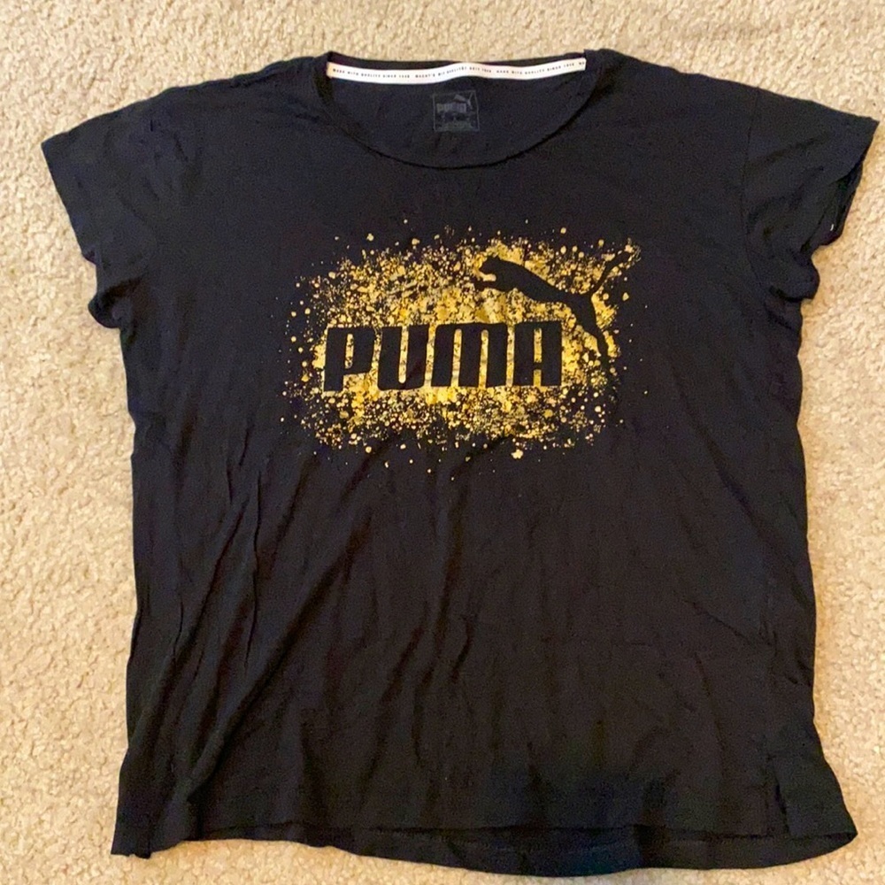 Medium black puma women tshirt